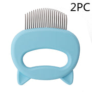 Pet Hair Removal Massaging Shell Comb
