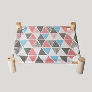 Removable And Washable Solid Wood Pet Dog Bed