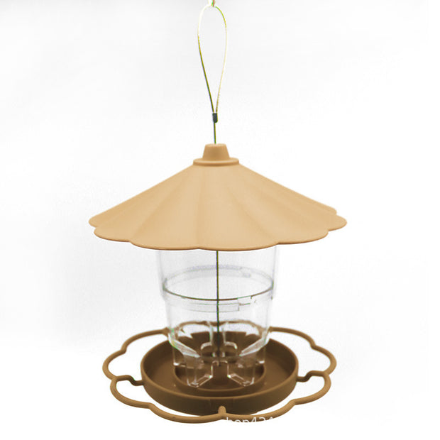 Opvouwbare Wilde Vogels Feeder Opknoping Birdcage Tuin Yard Outdoor Decoratie Met Afneembaar Dak Grote Capaciteit Bowls