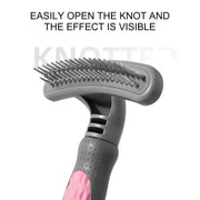 Pet Grooming Comb Cute Pet Grooming Comb Hair Removal Combs Effective Rustproof Shedding Brush For Puppies Pets Acceessories