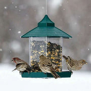 Waterproof hanging bird food box