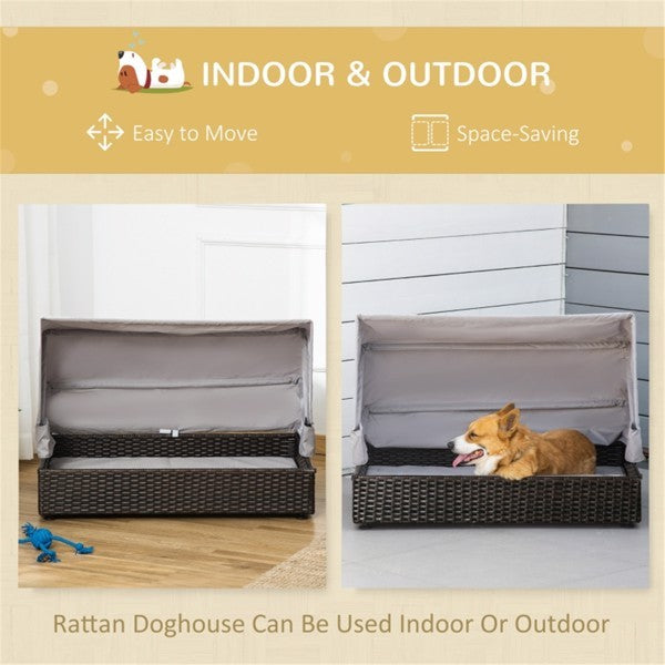Dog Bed, Rattan Pet Sofa, Dog Tent, Amazon Shipping, WalMart Banned, No Shipping On Weekends