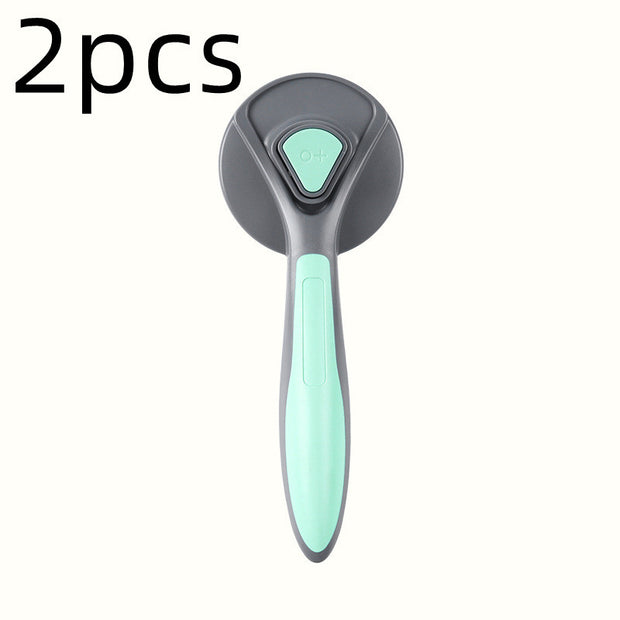 Stainless Steel Pin Comb Dog Hair Removal Comb