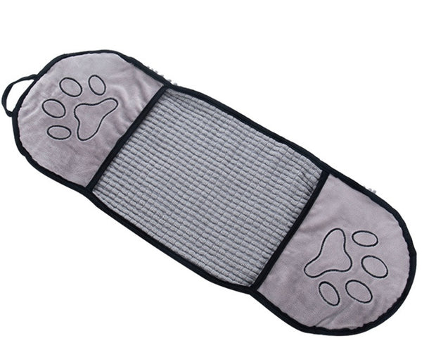 Solid Color Water Towel Dog Cat Pet Bath Towel