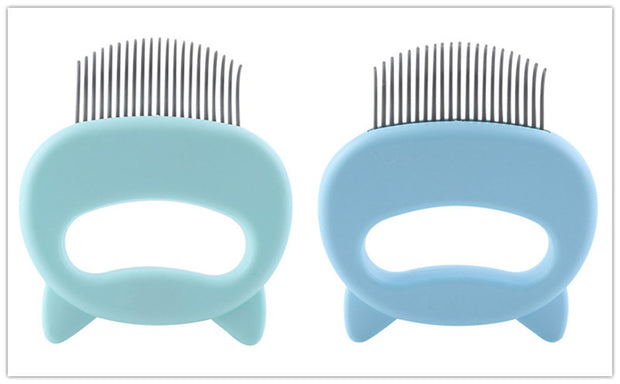 Pet Hair Removal Massaging Shell Comb